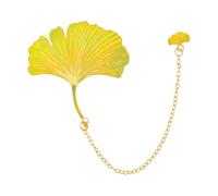Marque-page en métal avec pendentif en forme de feuilles d'automne avec chaîne et marque-page pour amateurs de livres, enseignants, cadeaux pour adultes