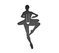 Marque-page en métal en forme de danseuse pour marquer une, A | Marqueur de page en métal, reconnaissable inspiré de la danse, accent de livre fonctionnel pour les