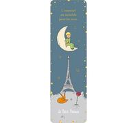 Marque-page en papier Kiub Le Petit Prince sur la lune, Tour Eiffel (54x172mm)
