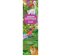 Marque-page Jardin exotique