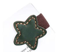 Marque-Page Magnétique en Cuir,Marque-Page Magnétique en Cuir,Marque-page magnétique Pentagram Mark - Marque-pages magnétiques en cuir, Clip de marqueur de livre de texte pour lire les