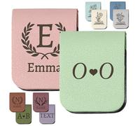 Marque-page magnétique personnalisé en cuir pour les amateurs de lecture, marque-page personnalisé, cadeau pour femmes, hommes, enseignants, amateurs de livres