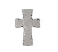 Marque-page magnétique religieux professionnel Marque-pages en cuir conviviaux Texture PU Convient pour une utilisation en voyage ou bureau Marque-pages en cuir Crucifix magnétique