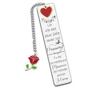 Marque-page Marraine - Idée cadeau Marraines - Annonce grossesse originale - demande parrain original personnalisé cadeaux de Noël anniversaire fête baptême communion (2)