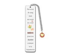 Marque-Page Meilleurs Amies Cadeaux D'anniversaire Noël Personnalisés Cadeaux Mignons Pour âme Sœur Retour à L’école Remise Diplômes Adieu Souvenir Femme Collègue Thanksgiving Aller à L'université