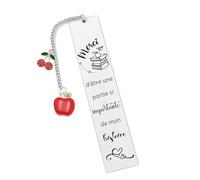 Marque Page Merci Maitresse Cadeau Maitre d'école Fin d'année Marque Page Maitre Cadeau Maitresse d'école Fin d'année Professeur Cadeaux Merci aesh Cadeaux creche