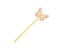 Marque-page papillon en métal pour les amateurs de livres - Épingle à cheveux décorative - Accessoire de lecture - Porte-clés pour sacs