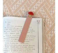 Marque-page personnalisé en forme de champignon en cuir avec tête de champignon pour les amateurs de lecture