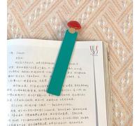 Marque-page personnalisé en forme de champignon en cuir avec tête de champignon pour les amateurs de lecture