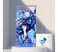 Marque-page pour Genshin Impact Furina, personnages de dessin animé, marque-pages imprimés, cartes de jeu, marque-pages, femmes, hommes, amis, amateurs de livres, cadeaux