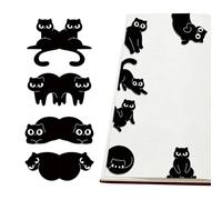 Marque-page pratique magnétique pour chat - 10 pièces de mignons clips de page magnétiques portables - marque-pages chat - Pour les amoureuses, filles, lectrices, femmes, passionnées et qui