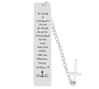 Marque-page religieux chrétien pour garçons et filles - Cadeau de motivation pour les amateurs de livres, cadeaux de baptême pour petit-fils, petite-fille, anniversaire, Noël pour meilleures amies