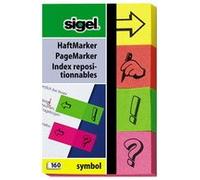 Marque-page repositionnable Symbole, 50 x 20 mm