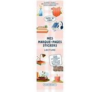 Marque page stickers - Lecture