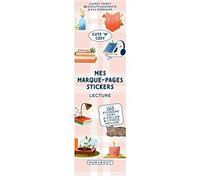 Marque page stickers - lecture - Eva Corbisier - Marabout - broché - Livre-jeu