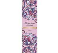 Marque-pages à colorier - Antistress - Collectif - Marabout - broché - Livre-jeu