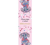 Marque-pages à colorier - Bébé animaux - Collectif - Marabout - broché - Livre-jeu