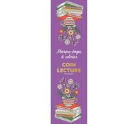 Coin lecture: Marque-pages à colorier