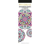 Mandalas - 50 Marque-Pages À Colorier