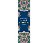 Collectif – Marque-pages à colorier : Mandalas – Broché – Livre-jeu – Marabout