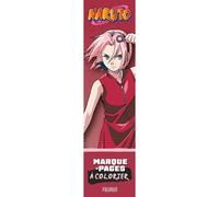 Marque-pages à colorier Naruto - Édition Sakura - Naruto - Fleurus - broché - Document jeunesse