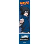 Marque-pages à colorier Naruto Édition Sasuke