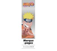 Marque-pages à colorier Naruto - Edition silver