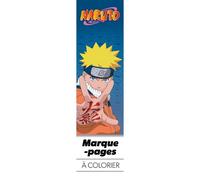 Marque-pages à colorier Naruto Vol. 1 (Bleu) bleu - Naruto - Fleurus - broché - Livre-jeu