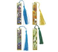 Marque-Pages À Fleurs 4 Pièces, Marque-Pages En Métal Vintage, Marque-Pages Élés, Marque-Pages Cadeaux, Accessoires De Lecture