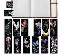 Marque pages à gratter - Marque pages interactifs pour et adultes | Marqueurs d'activité avec invites cachées pour les bibliothèques de es amateurs de livres et 6,14 x 2,76 x 0,2 po