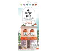 Marque-pages à l'aquarelle – Balade en ville: Mes marque-pages à l'aquarelle – Marabout