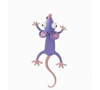 Marque-pages amusants en forme d'animal pour enfants - Marque-page mignon et farfelu - 3D - Animaux mignons - Zoo - Créatures marines - Dessin animé (Mouse)