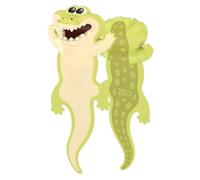 Marque-pages animaux 3D, adorables signets animaux écrasés, signets durables avec dessins animés, signets fiables pour la lecture d'animaux, signets amusants et fonctionnels pour enfants