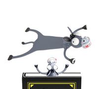 Marque-pages Animaux 3D | Figurines Mignonnes Pour Console, Livres Et Bureau | Accessoire Pour Élèves, Enseignants, Adultes, Collectionneurs Et Amoureux Des Livres, Bibliothèque Et Classe