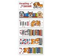 Marque-pages Animaux 6 Pièces DIY Marque-Page Motif Chien