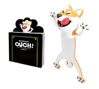 Marque-pages animaux de dessin animé 3D, animal de marque-page, marque-pages enfants, marque-pages magnétiques, cadeau de marque-pages animal beau dessin animé stéréo 3D (A) (chien)