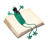 Marque-pages au crochet - Marque-pages faits à la main | Dessins d'animaux mignons faits à la main, variations de couleur cadeau pour les amateurs de livres, chaussettes rembourrées, pour la lecture