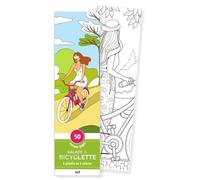 Marque-pages - Balade à bicyclette: 50 marque-pages à peindre ou à colorier