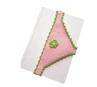 Marque Pages Bikini Au Crochet Faits Main, Marque Page String Au Crochet, Marque Pages Humoristiques En Forme De Sous-VêTements for Livres, Cadeau Original Et Amusant(Pink)