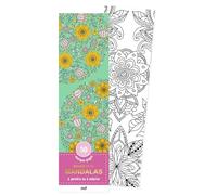 Marque-pages - Bouquets de mandalas: 50 marque-pages à peindre ou à colorier