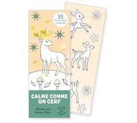 Marque-pages - Calme comme un cerf: 35 marque-pages à colorier