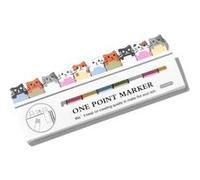 Ebiz Marque-pages chats 150 feuilles autocollant chats