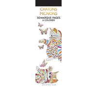 Marque-pages Chatons mignons: Marque-pages à colorier
