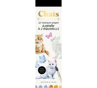Marque-pages Chats à l'aquarelle - Collectif - Dessain Et Tolra - Livre-jeu