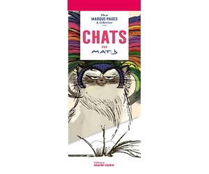 Marque-pages Chats - - Mathilde Brunelet - Marie Claire - Livre-jeu