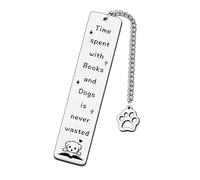 Marque-pages chien pour femmes, cadeaux pour les amoureux des livres, marque-pages chien pour meilleure amie, retraite, professeur, amoureux des chiens, maman chien, filles et garçons