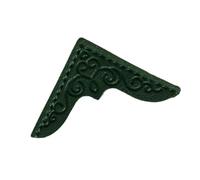 Marque-pages d'angle en relief de fleur, accessoire de lecture de marque-page de coin en cuir pour enseignant, lecteur, amateur de livres, écrivain, marque-pages en cuir magnétiques rétro