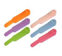 Marque-pages drôles, signets automatiques, Signets de signet Cat Set de livre automatiques, 6x Page mignonne pour les amateurs de livres, accessoires de signet en silicone, pièces de sacs Goodie