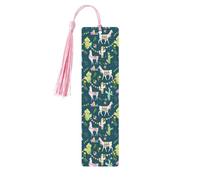 Marque-pages en bois avec pompon pour femmes, hommes, amateurs de livres, marque-pages pour étudiants, enseignants, lecture