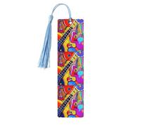 Marque-pages en bois avec pompons, marqueurs de livre en bois pour les amateurs de livres, les enseignants et les cadeaux